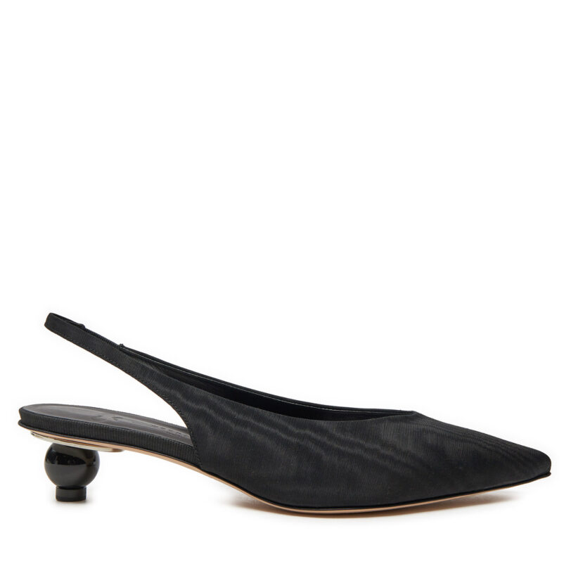 Сандали Weekend Max Mara Nadir 24255260546 Черен цвят на ниска цена
