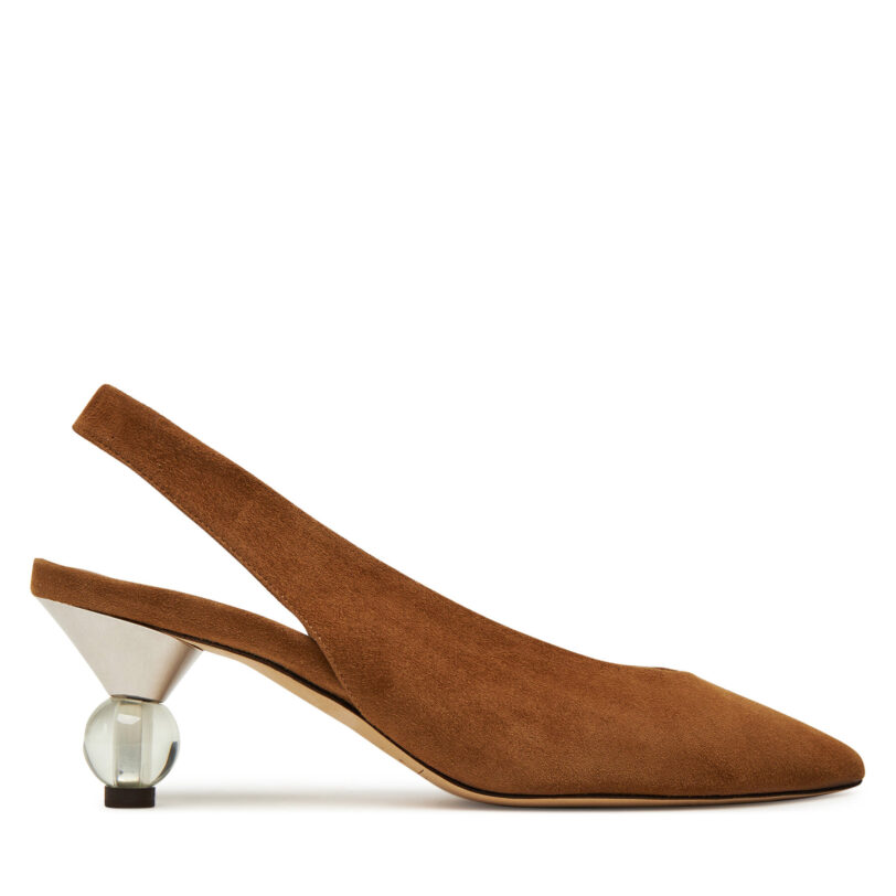 Сандали Weekend Max Mara Orma 2525526094600 Кафяв цвят на ниска цена