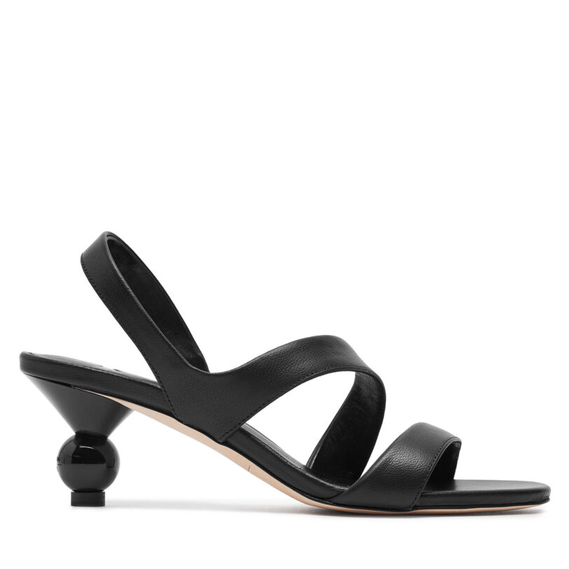 Сандали Weekend Max Mara Zigano 2415521015600 Черен цвят на ниска цена