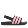 Сандали adidas adilette Estrap JR5330 Черен цвят на ниска цена