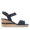 Сандали s.Oliver 5-28713-42 Тъмносин цвят на ниска цена