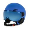 Скиорска каска Uvex Rocket Jr Visor 56/6/263/20 Син цвят на ниска цена