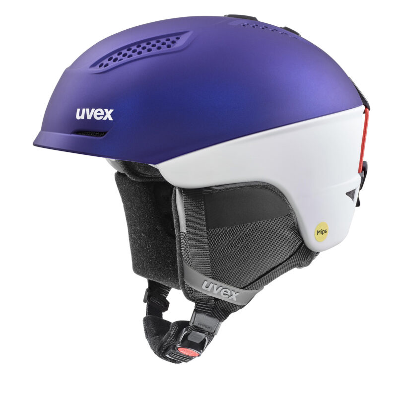 Скиорска каска Uvex Ultra Mips 56/6/305/90/03 Виолетов цвят на ниска цена