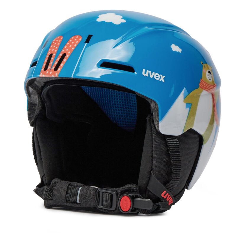 Скиорска каска Uvex Viti 5663151301 Син цвят на ниска цена