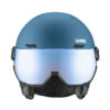 Скиорска каска Uvex Wanted Visor 56/6/262/00/05 Син цвят на ниска цена