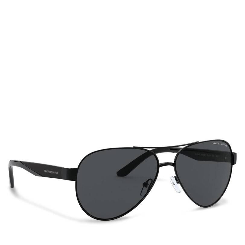 Слънчеви очила Armani Exchange 0AX2034S 600087 Черен цвят на ниска цена