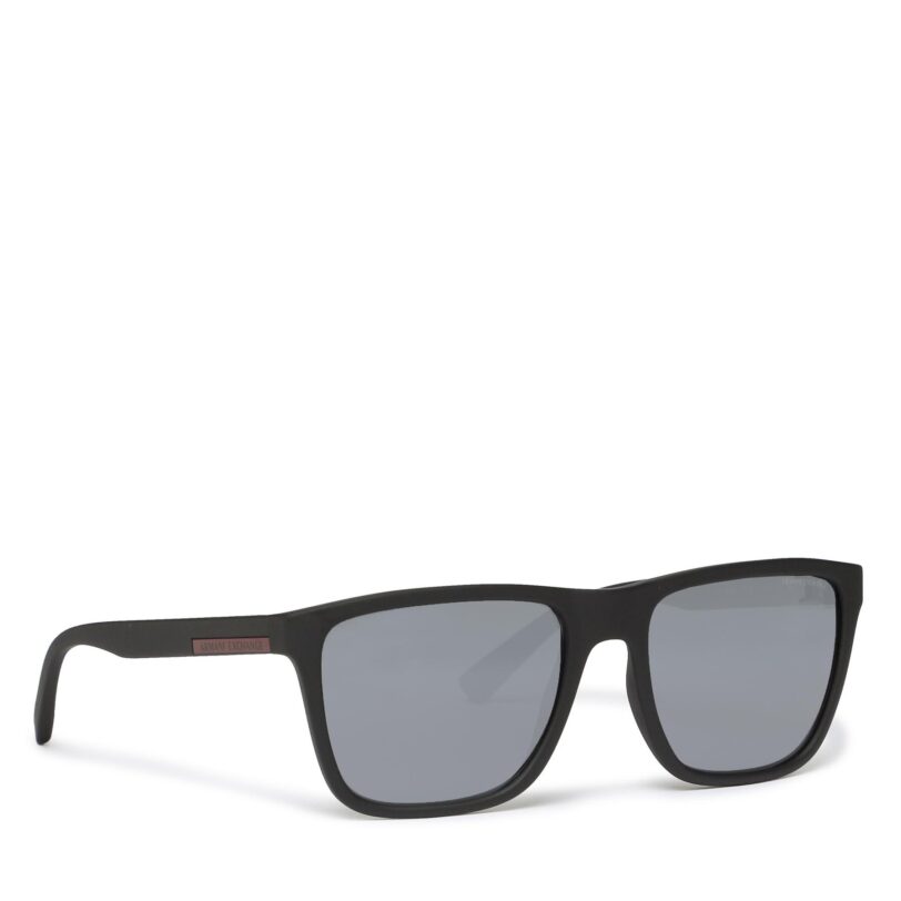 Слънчеви очила Armani Exchange 0AX4080S Черен цвят на ниска цена
