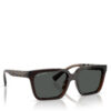 Слънчеви очила Armani Exchange 0AX4147S 56 835773 Кафяв цвят на ниска цена