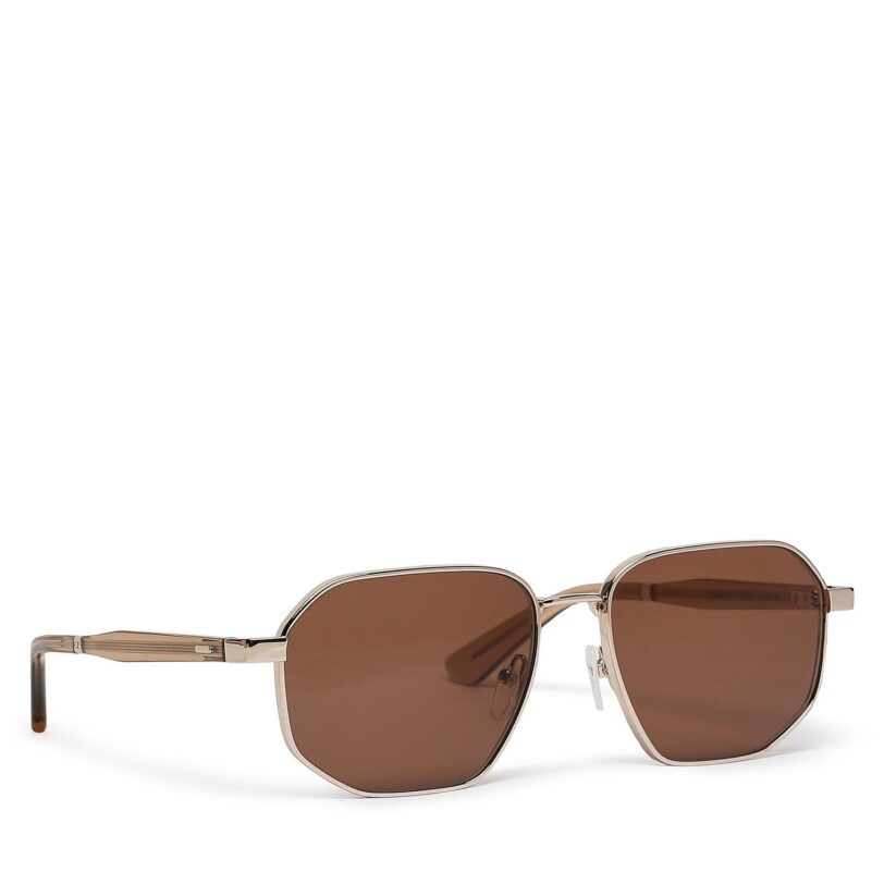Слънчеви очила Calvin Klein CK23102S Златист цвят на ниска цена