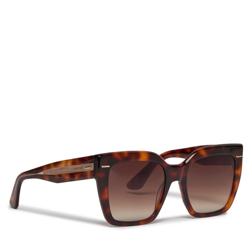Слънчеви очила Calvin Klein CK23508S Кафяв цвят на ниска цена