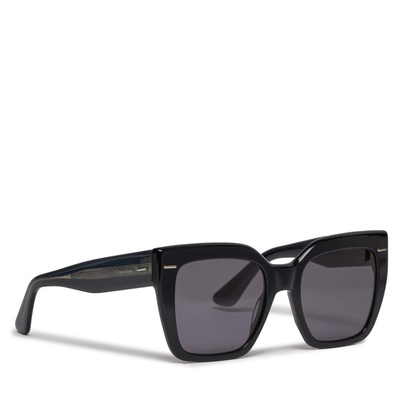 Слънчеви очила Calvin Klein CK23508S Черен цвят на ниска цена
