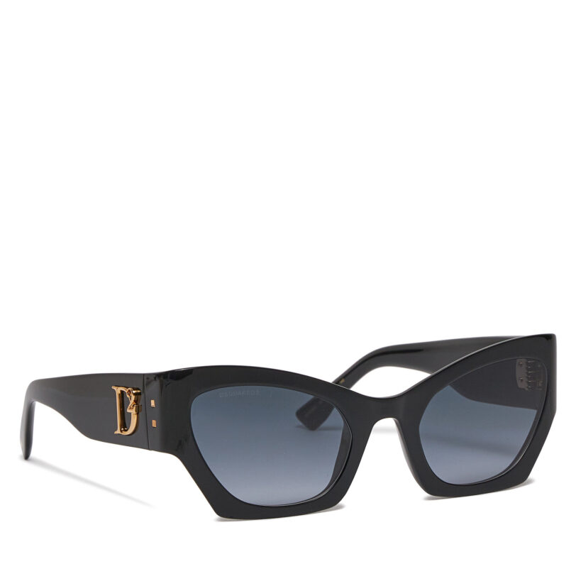 Слънчеви очила Dsquared2 D2 0132/S 807559O Черен цвят на ниска цена