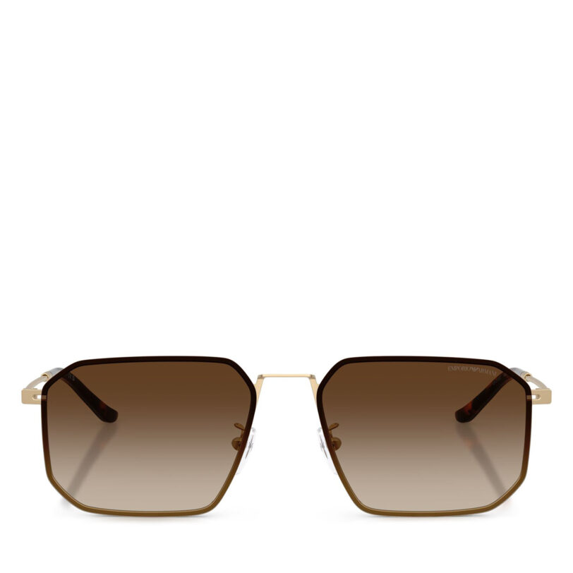 Слънчеви очила Emporio Armani 0EA2165D 300213 Кафяв цвят на ниска цена