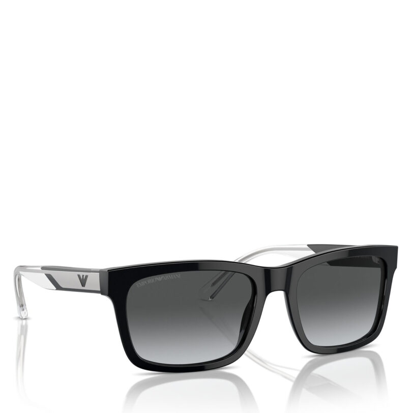 Слънчеви очила Emporio Armani 0EA4224 5017T3 Черен цвят на ниска цена