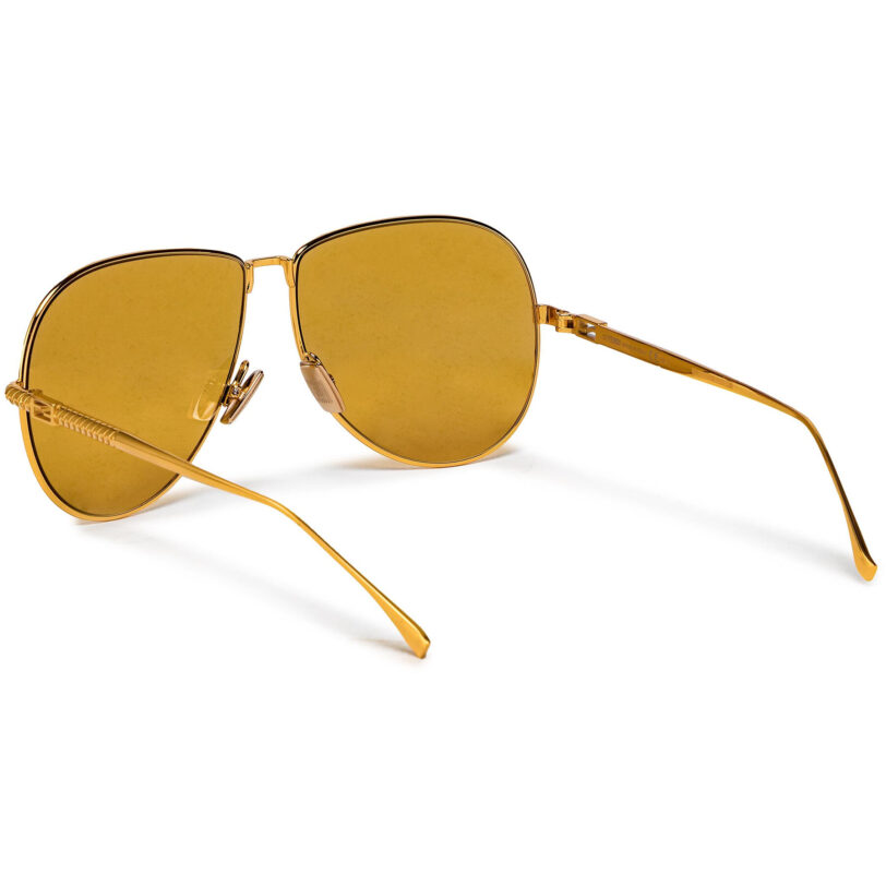Слънчеви очила Fendi FF 0437/S Златист цвят на ниска цена