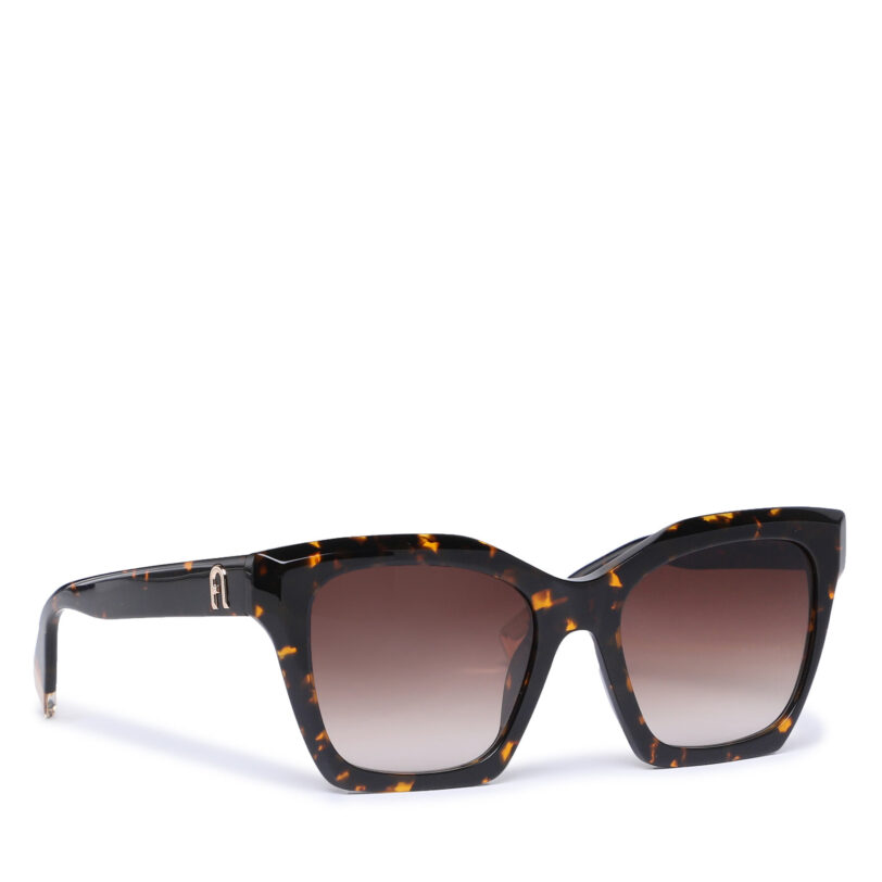 Слънчеви очила Furla Sunglasses SFU621 WD00055-A.0116-AN000-1-060-20-CN-D Кафяв цвят на ниска цена