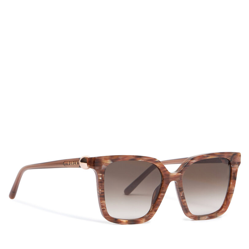 Слънчеви очила Furla Sunglasses WD00150-A.0116-2566S-4-401-20-CN-D Кафяв цвят на ниска цена