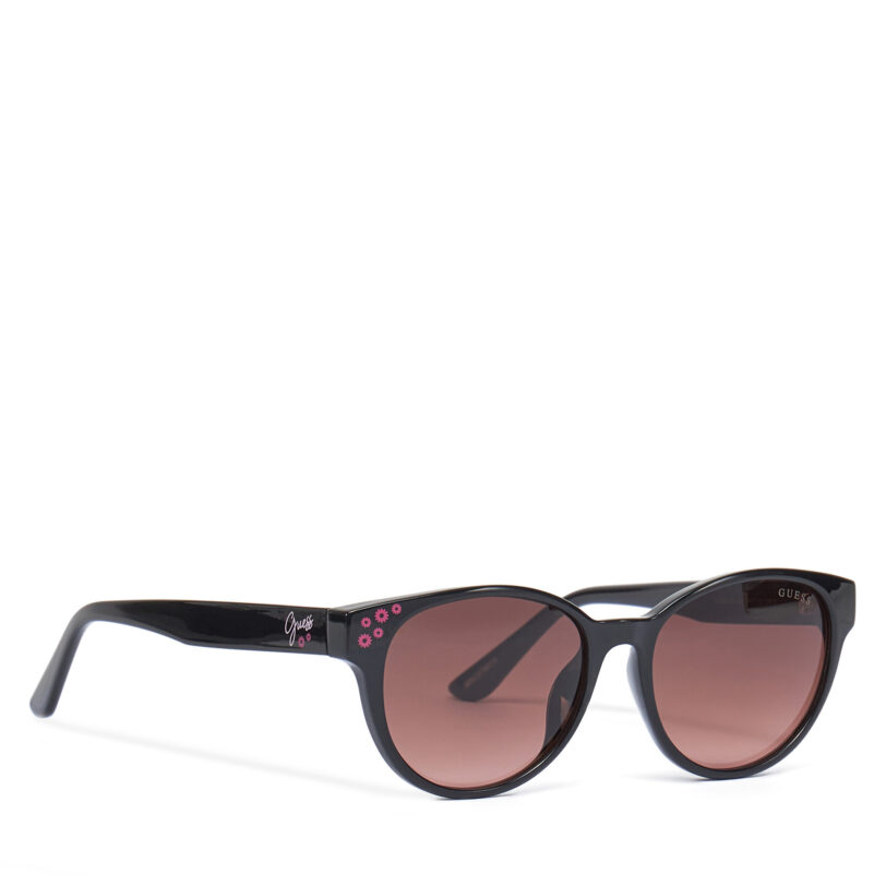 Слънчеви очила Guess GU00128 Черен цвят на ниска цена