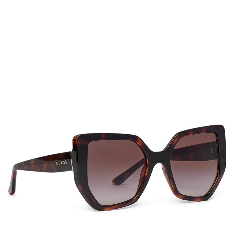 Слънчеви очила Guess GU00154 Кафяв цвят на ниска цена