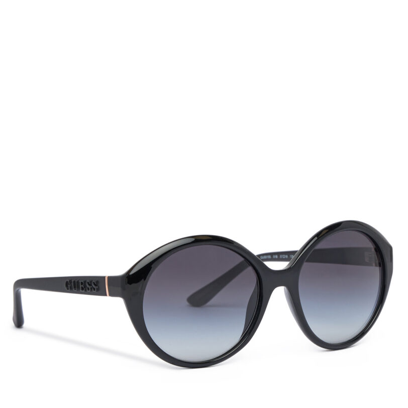 Слънчеви очила Guess GU00155 Черен цвят на ниска цена