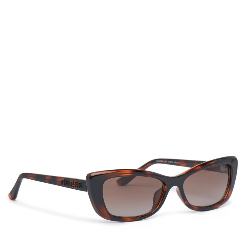 Слънчеви очила Guess GU00156 Кафяв цвят на ниска цена
