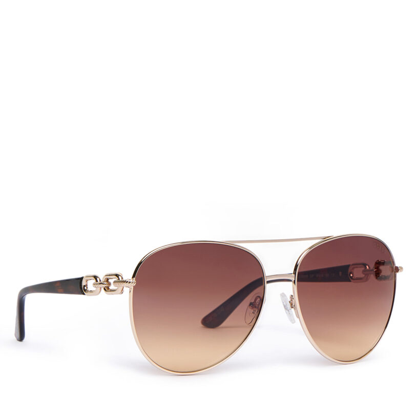 Слънчеви очила Guess GU00158 Кафяв цвят на ниска цена