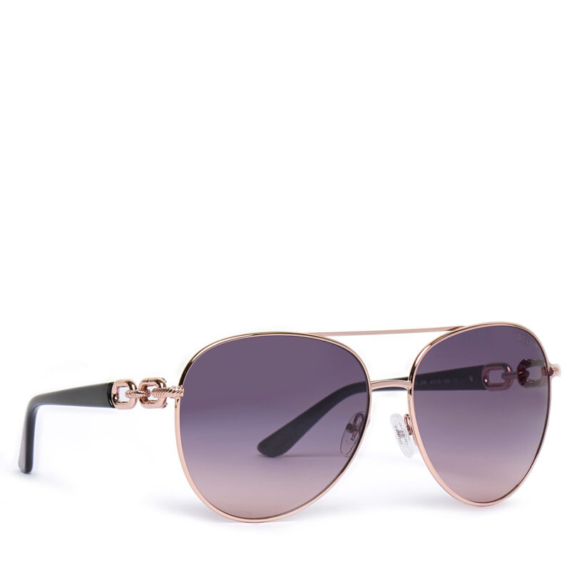 Слънчеви очила Guess GU00158 Черен цвят на ниска цена