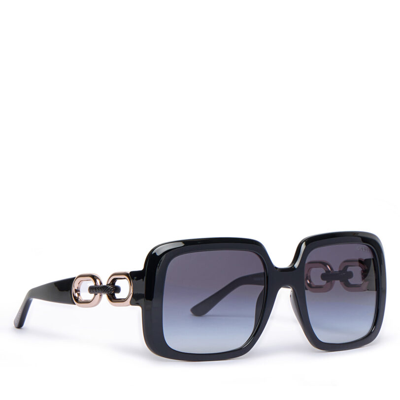 Слънчеви очила Guess GU00161 Черен цвят на ниска цена