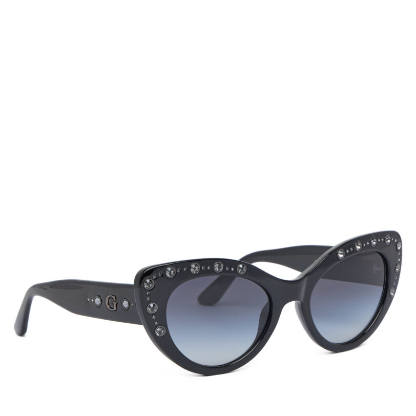 Слънчеви очила Guess GU00163 Черен цвят на ниска цена