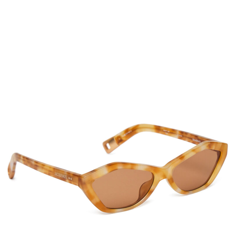 Слънчеви очила JACQUEMUS JAC42C8SUN Кафяв цвят на ниска цена