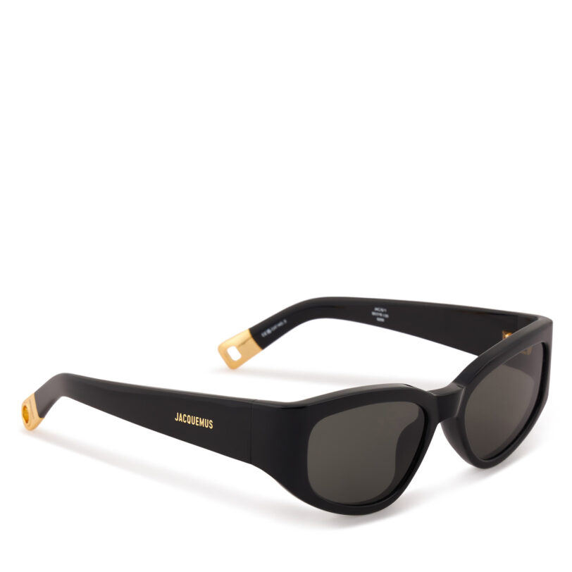 Слънчеви очила JACQUEMUS JAC5C1SUN Черен цвят на ниска цена