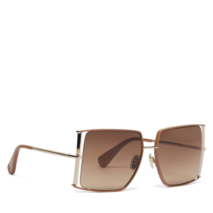 Слънчеви очила Max Mara MM0120 47F Кафяв цвят на ниска цена