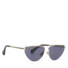 Слънчеви очила Max Mara MM0122 32A Сив цвят на ниска цена