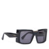 Слънчеви очила Max Mara MM0124 01A Черен цвят на ниска цена