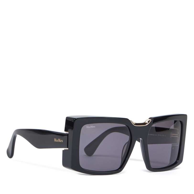Слънчеви очила Max Mara MM0124 01A Черен цвят на ниска цена