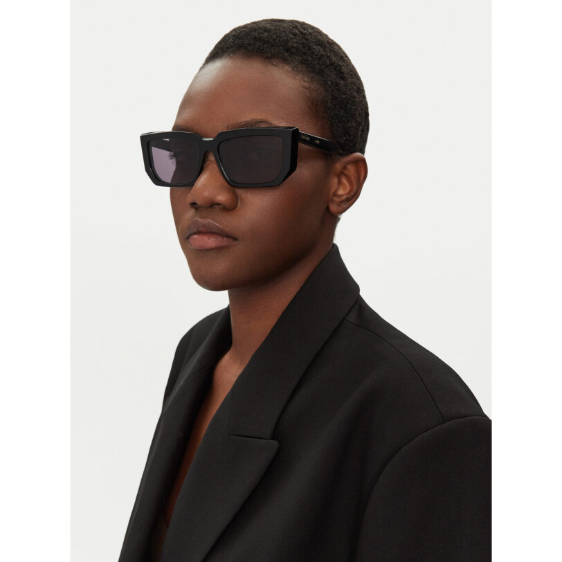 Слънчеви очила Max Mara MM0126 01A Черен цвят на ниска цена