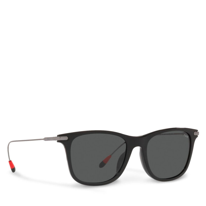 Слънчеви очила Polo Ralph Lauren 0PH4179U 500187 Черен цвят на ниска цена