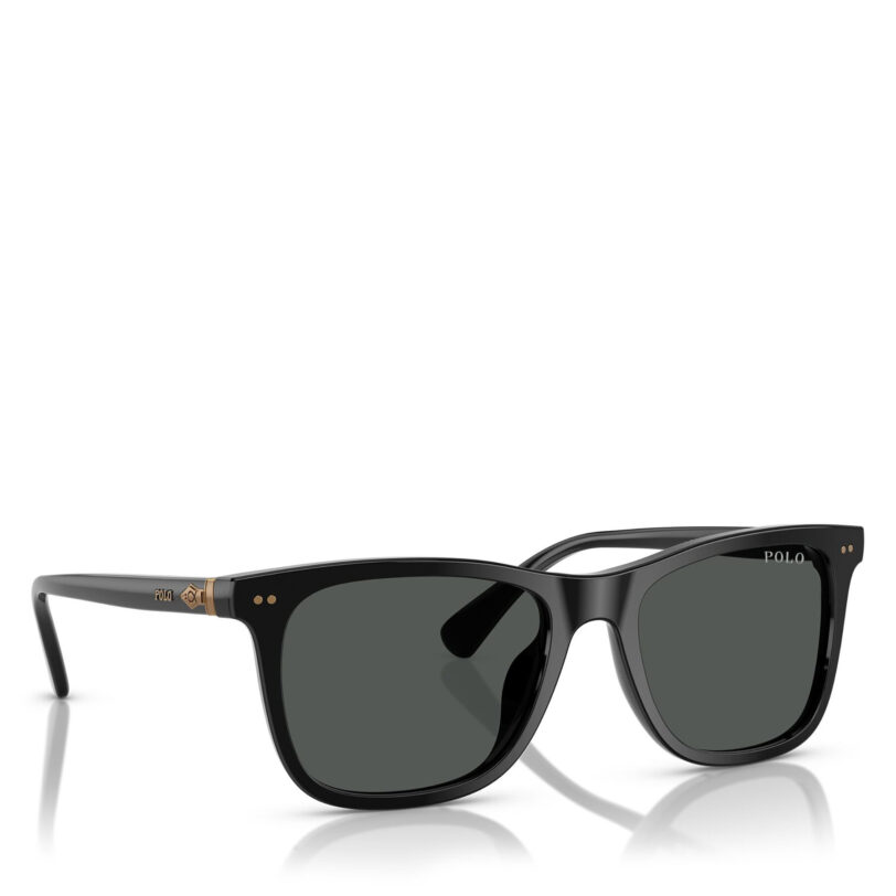 Слънчеви очила Polo Ralph Lauren 0PH4220U 55 500187 Черен цвят на ниска цена