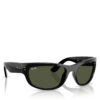 Слънчеви очила Ray-Ban Mega Balorama 0RB2289 901/3163 Черен цвят на ниска цена