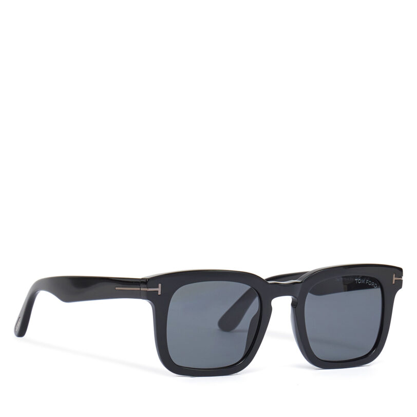 Слънчеви очила Tom Ford FT0751-N 01A Черен цвят на ниска цена