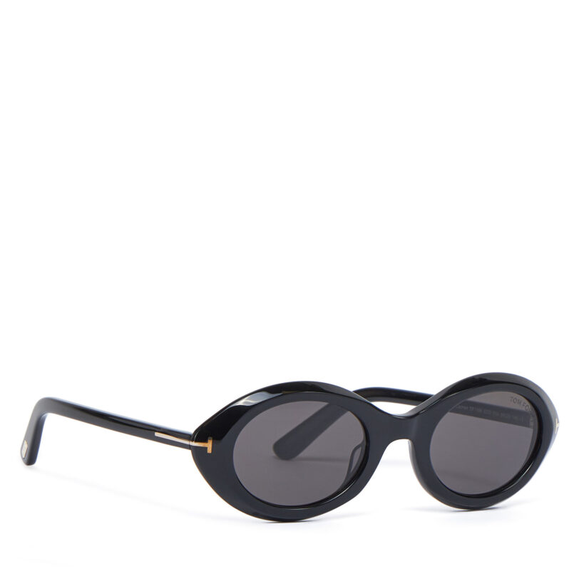 Слънчеви очила Tom Ford FT1186 01A Черен цвят на ниска цена