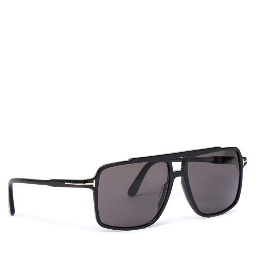 Слънчеви очила Tom Ford Kemp FT1177 01A Черен цвят на ниска цена