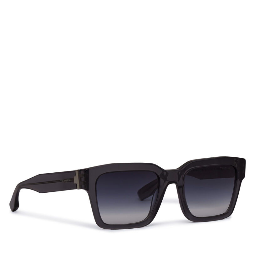 Слънчеви очила Trussardi TSM9028 Сив цвят на ниска цена