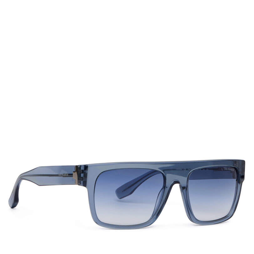 Слънчеви очила Trussardi TSM9061 Тъмносин цвят на ниска цена