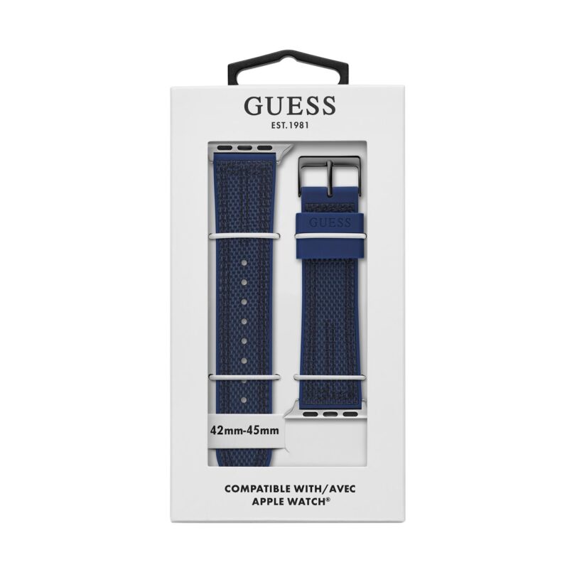 Сменяема каишка за часовник Apple Watch Guess CS3003S3 Тъмносин цвят на ниска цена