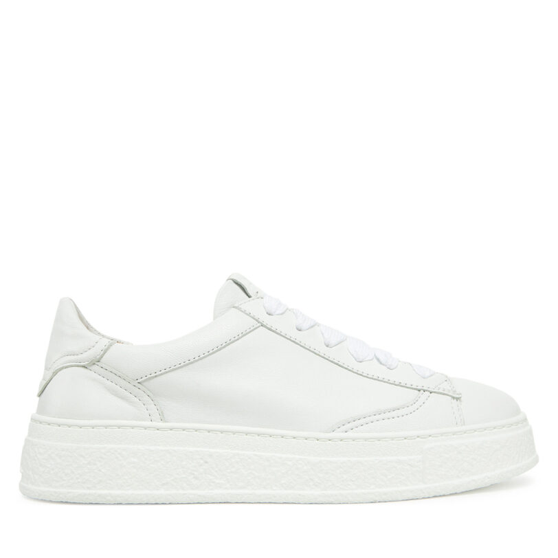 Сникърси AGL Giuly Lace Up D946001PGKA076A634 Бял цвят на ниска цена