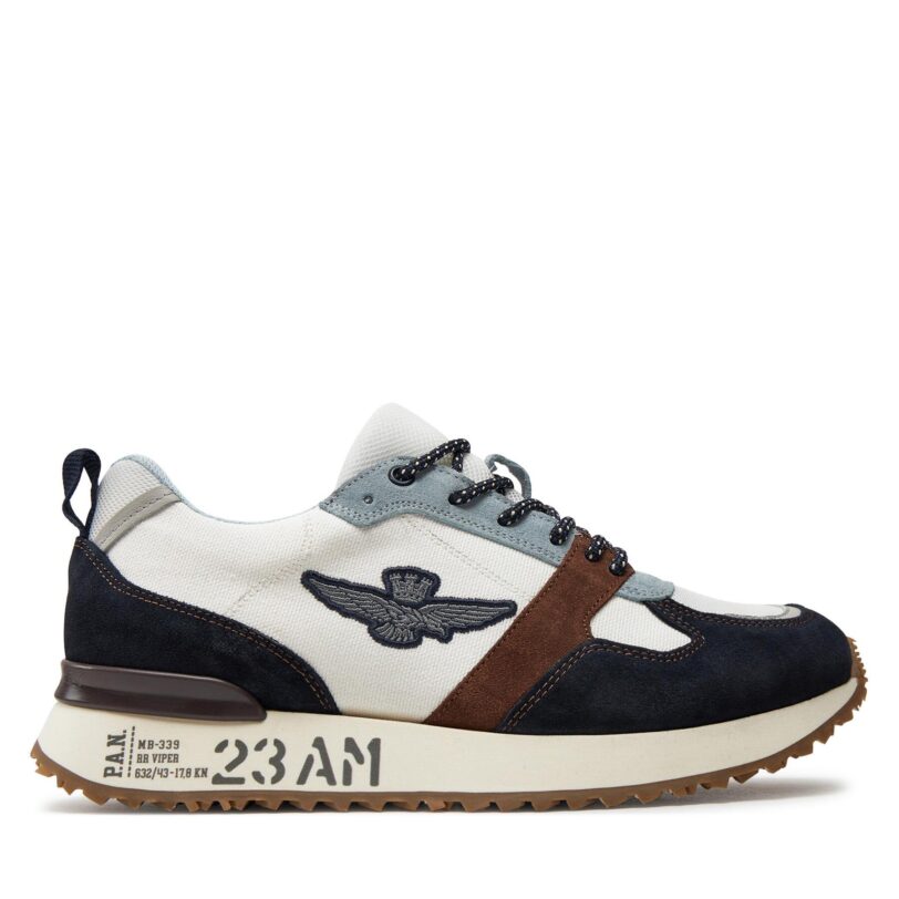 Сникърси Aeronautica Militare 241SC265CT3298 Тъмносин цвят на ниска цена