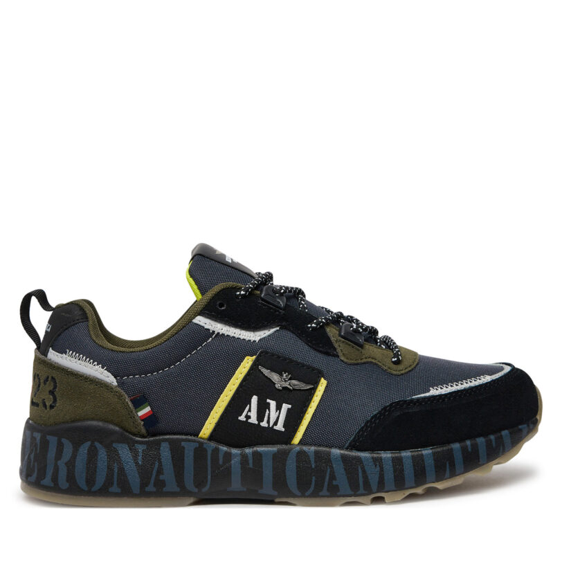 Сникърси Aeronautica Militare 242SC293CT3381 Сив цвят на ниска цена