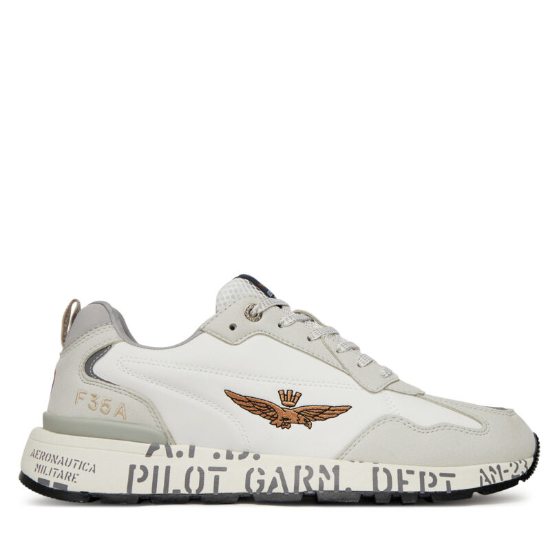 Сникърси Aeronautica Militare 251SC276CT3332 Сив цвят на ниска цена
