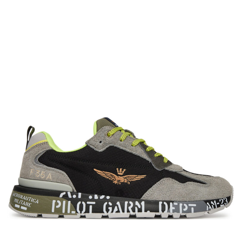 Сникърси Aeronautica Militare 251SC276CT3546 Сив цвят на ниска цена